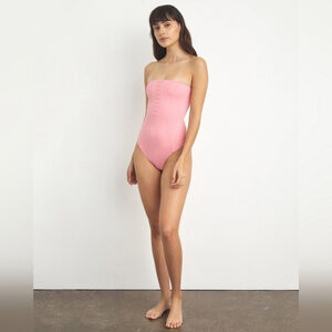 Nwt Onia | Adrienne One Piece In Rosette Pink